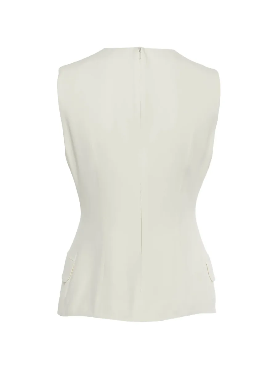 sleeveless fitted top 2