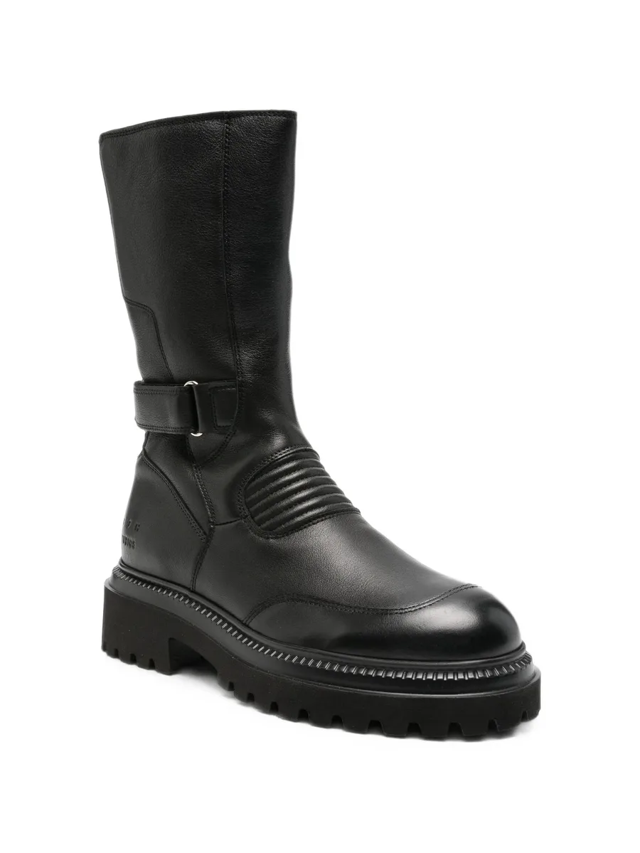 buckled chunky-sole boots 2