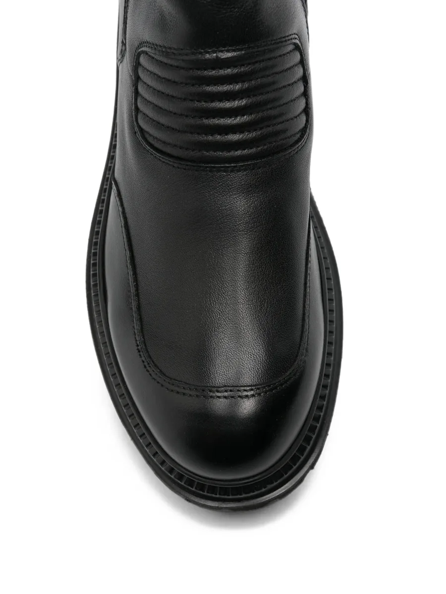 buckled chunky-sole boots 4