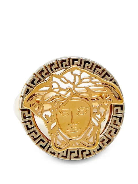 Medusa Head signet ring