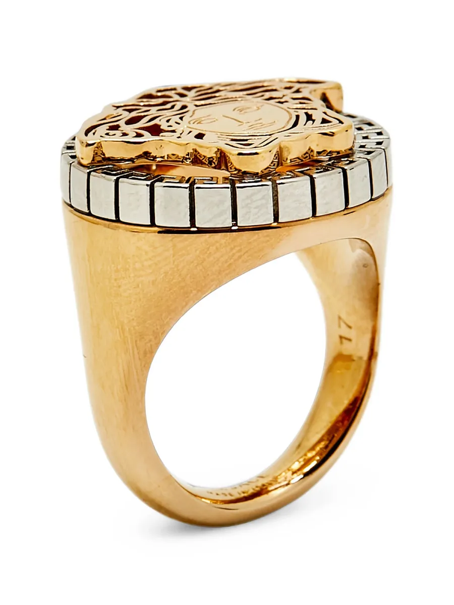 Medusa Head signet ring 2