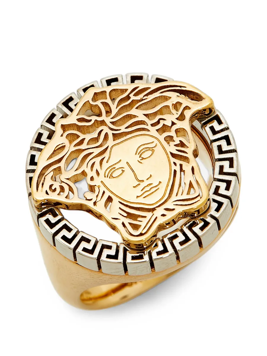 Medusa Head signet ring 4