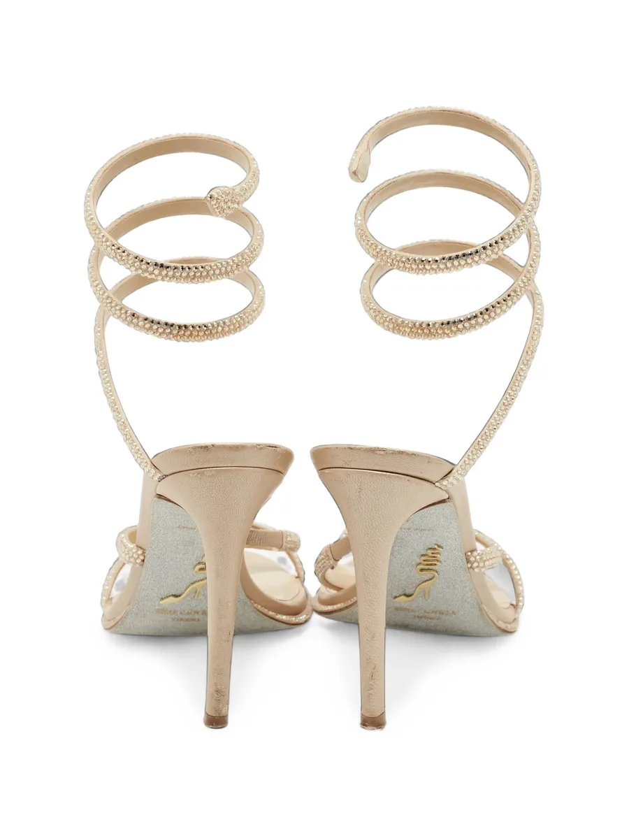 Cleo crystal-embellished sandals 2