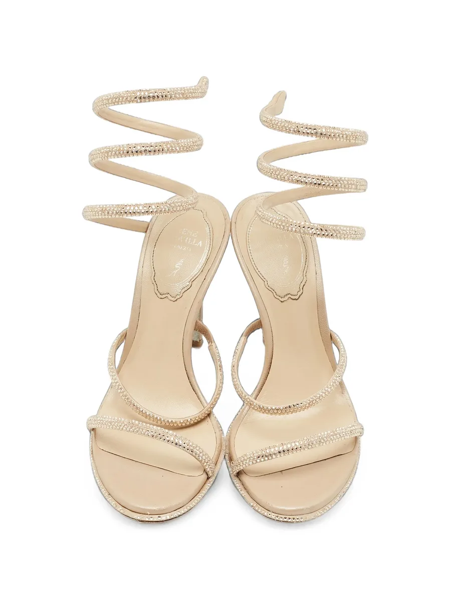 Cleo crystal-embellished sandals 3