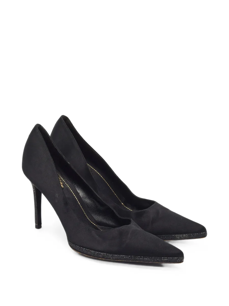 crystal-embellished pointed-toe pumps 5