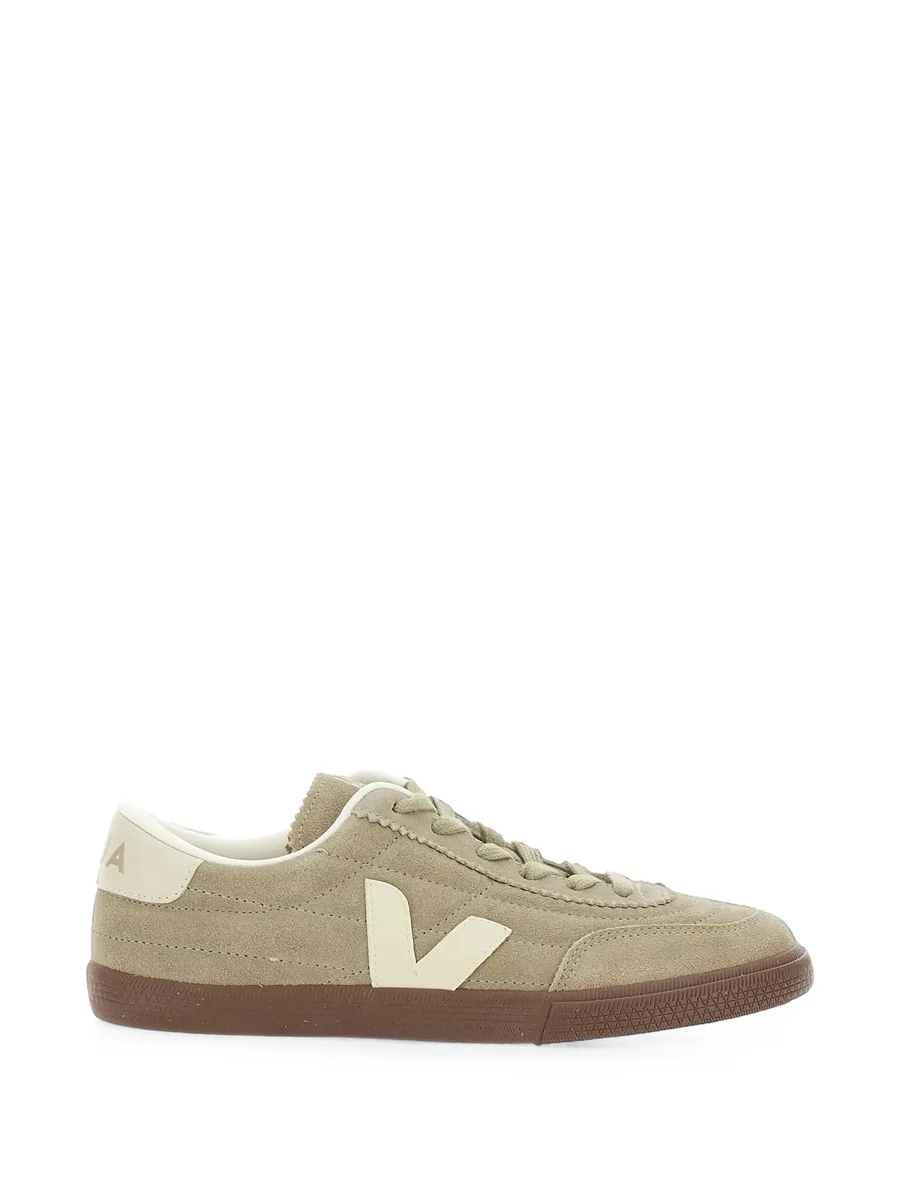 Panenka suede logo-patch sneakers 1