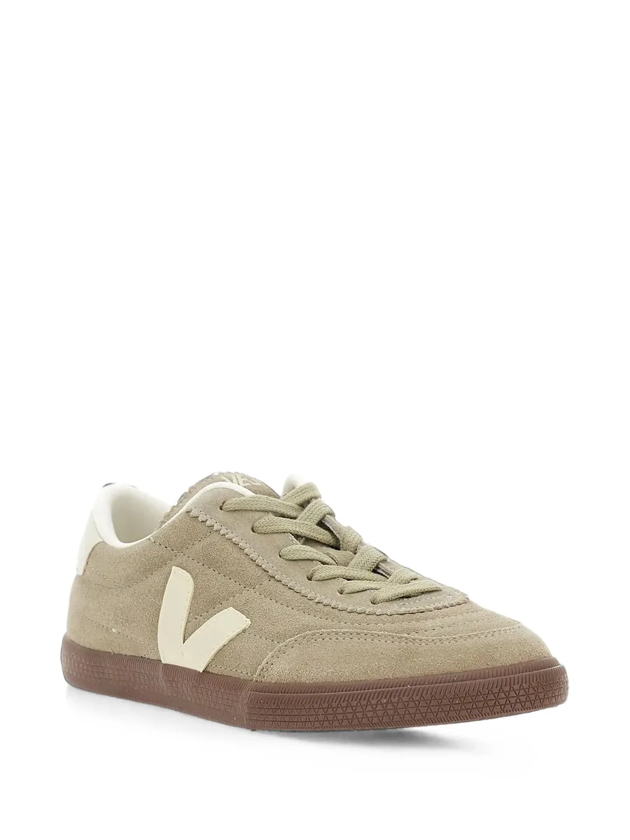 Panenka suede logo-patch sneakers 2