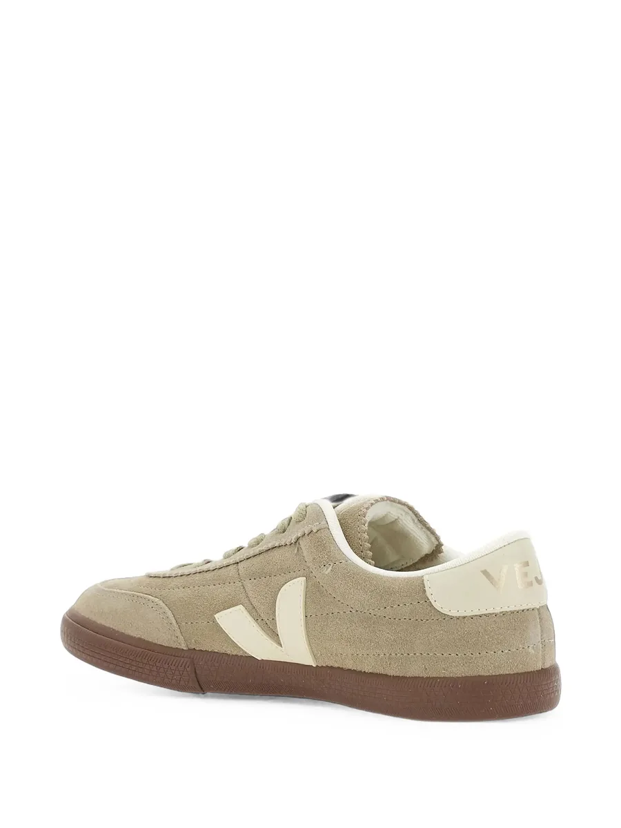 Panenka suede logo-patch sneakers 3