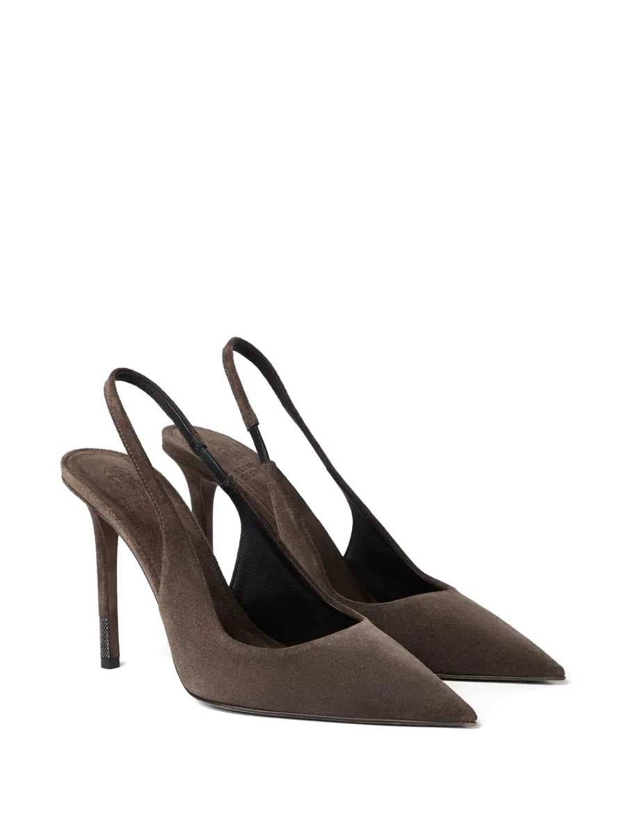 suede slingback pumps 4