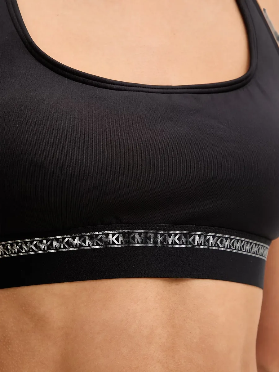 logo-tape bikini top 3