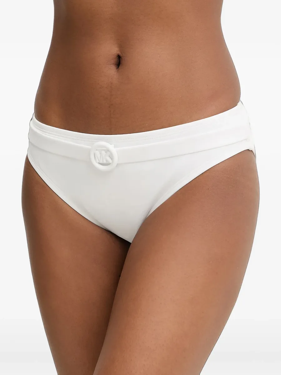 logo-belted bikini bottom 1