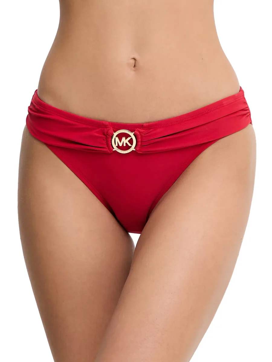 logo-plaque bikini bottoms 2