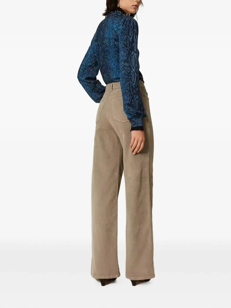 wide-leg corduroy trousers 3