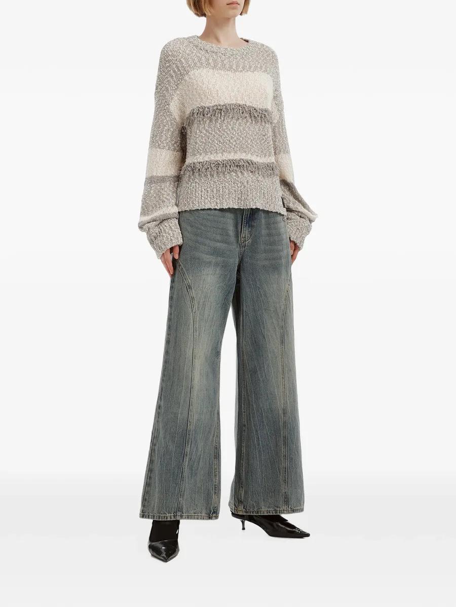 seam-detail wide-leg jeans 2