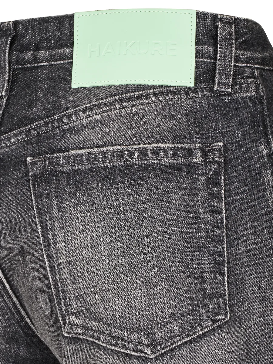 faded flared-leg jeans 3