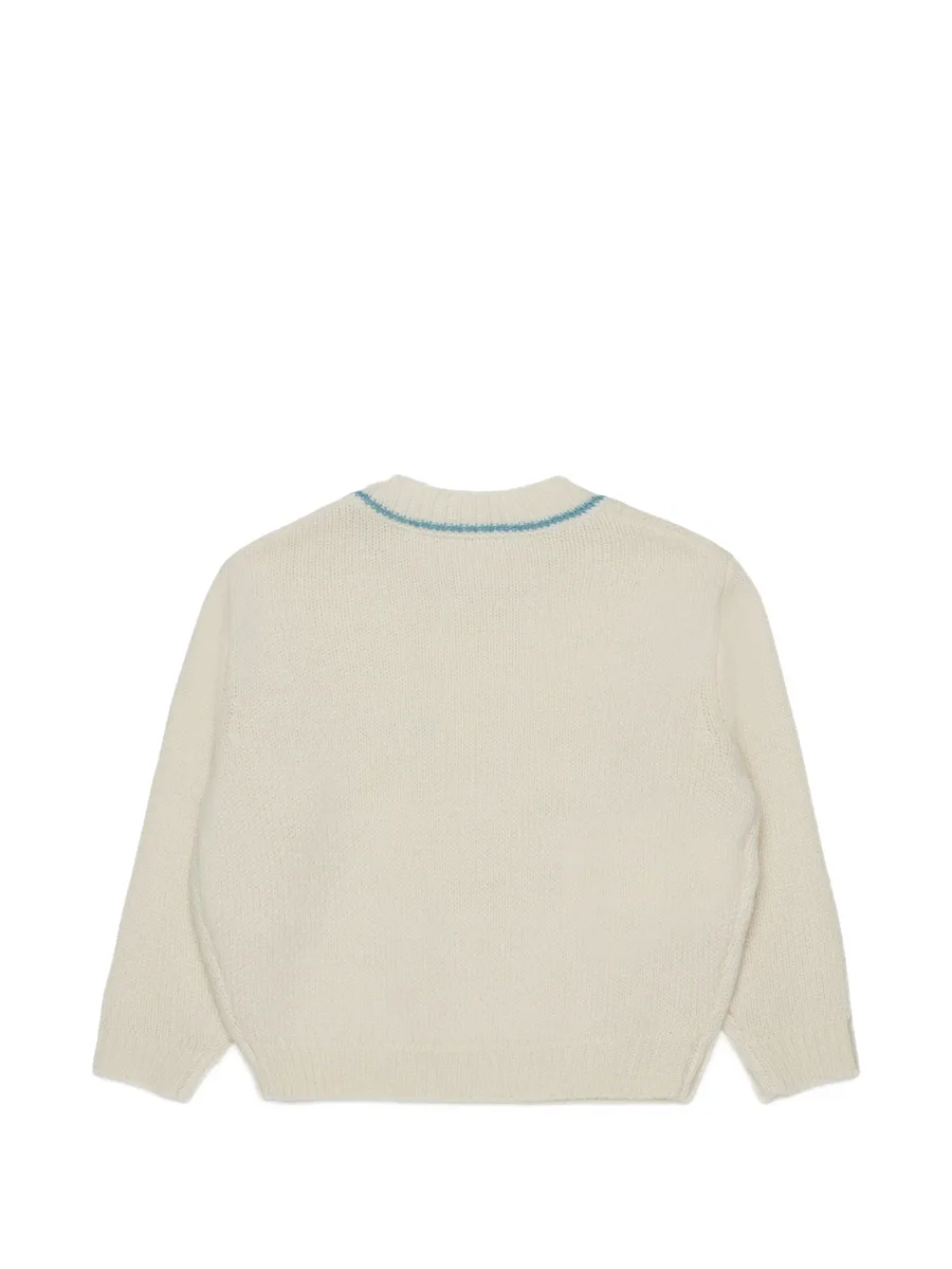 logo-embroidered sweater 2
