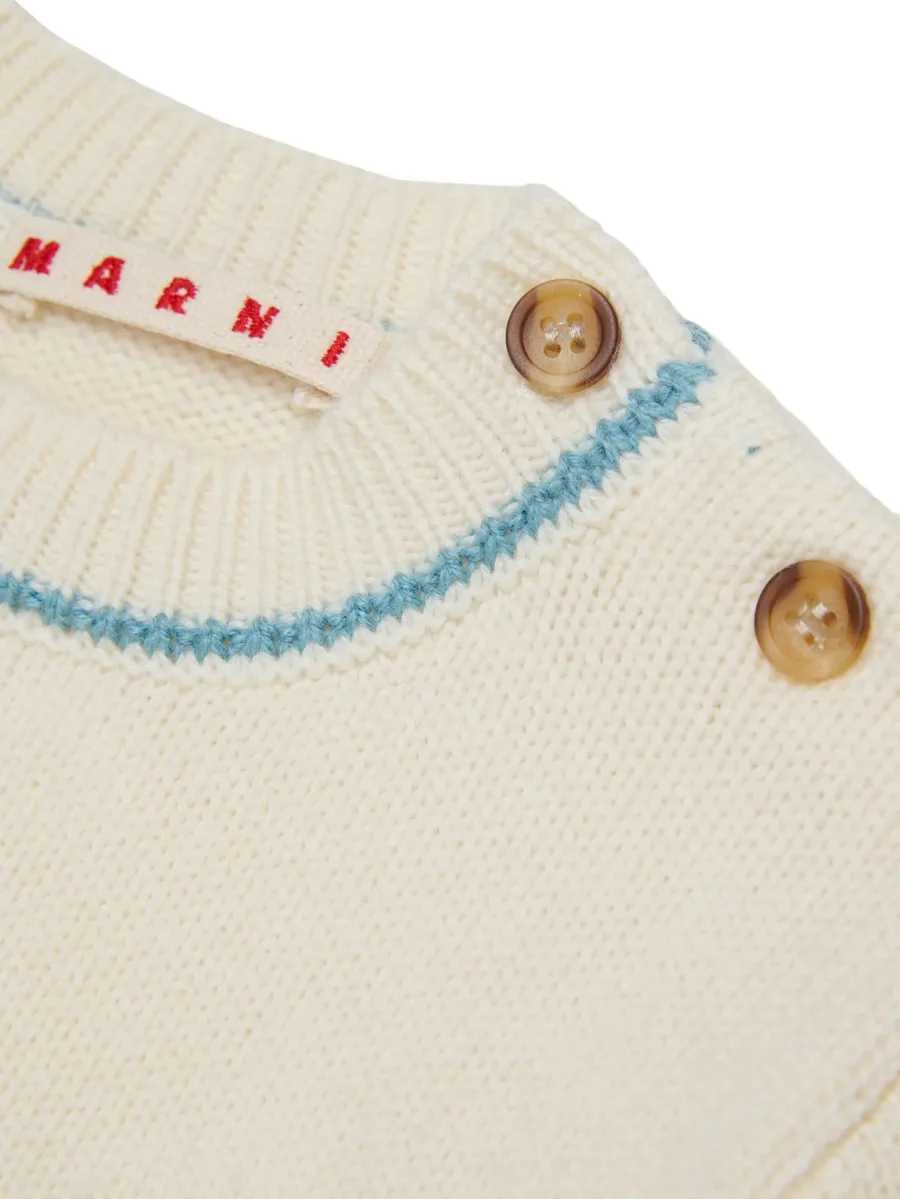 logo-embroidered sweater 4