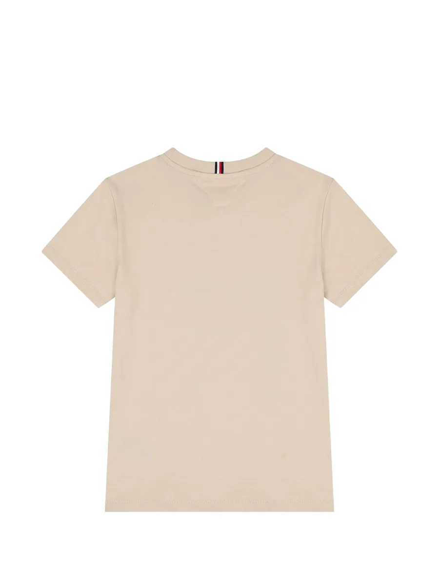 Flag-logo cotton T-shirt 2