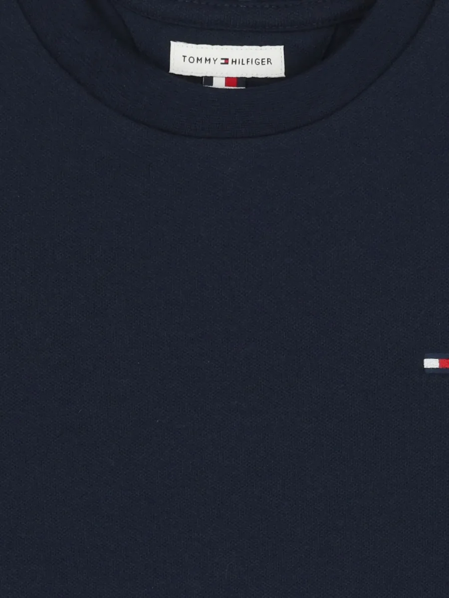 logo-embroidered tipped T-shirt 3
