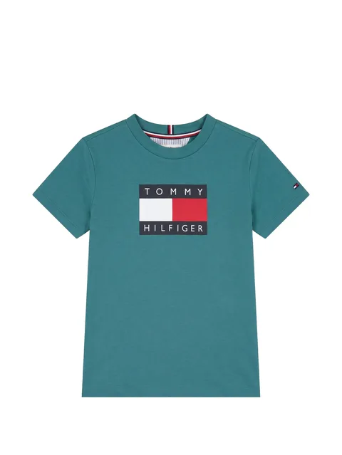 Heritage Flag-print cotton T-shirt