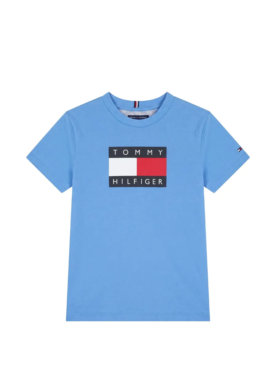 Heritage Flag-print cotton T-shirt 1