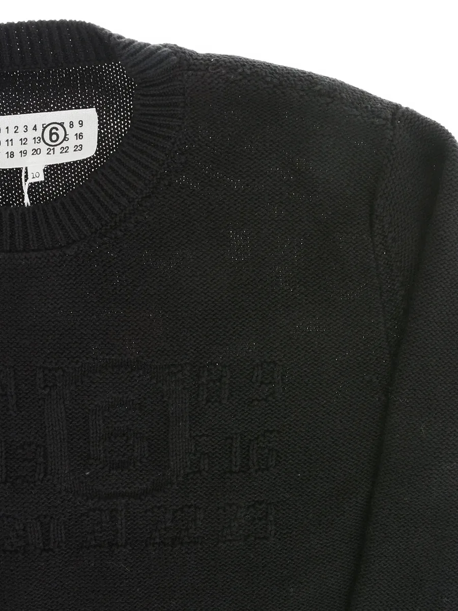 logo-embroidered sweater 3