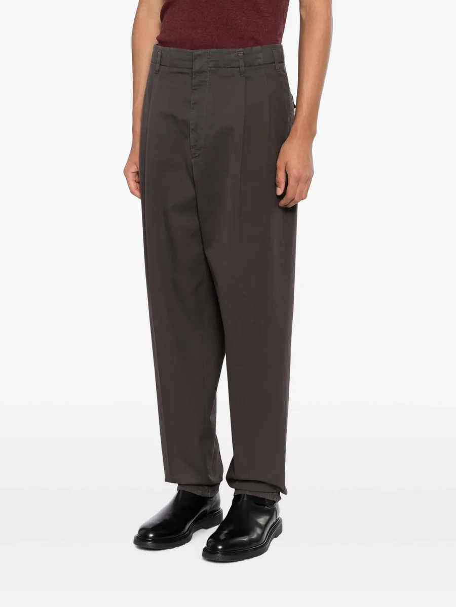 pleated-detail trousers 3