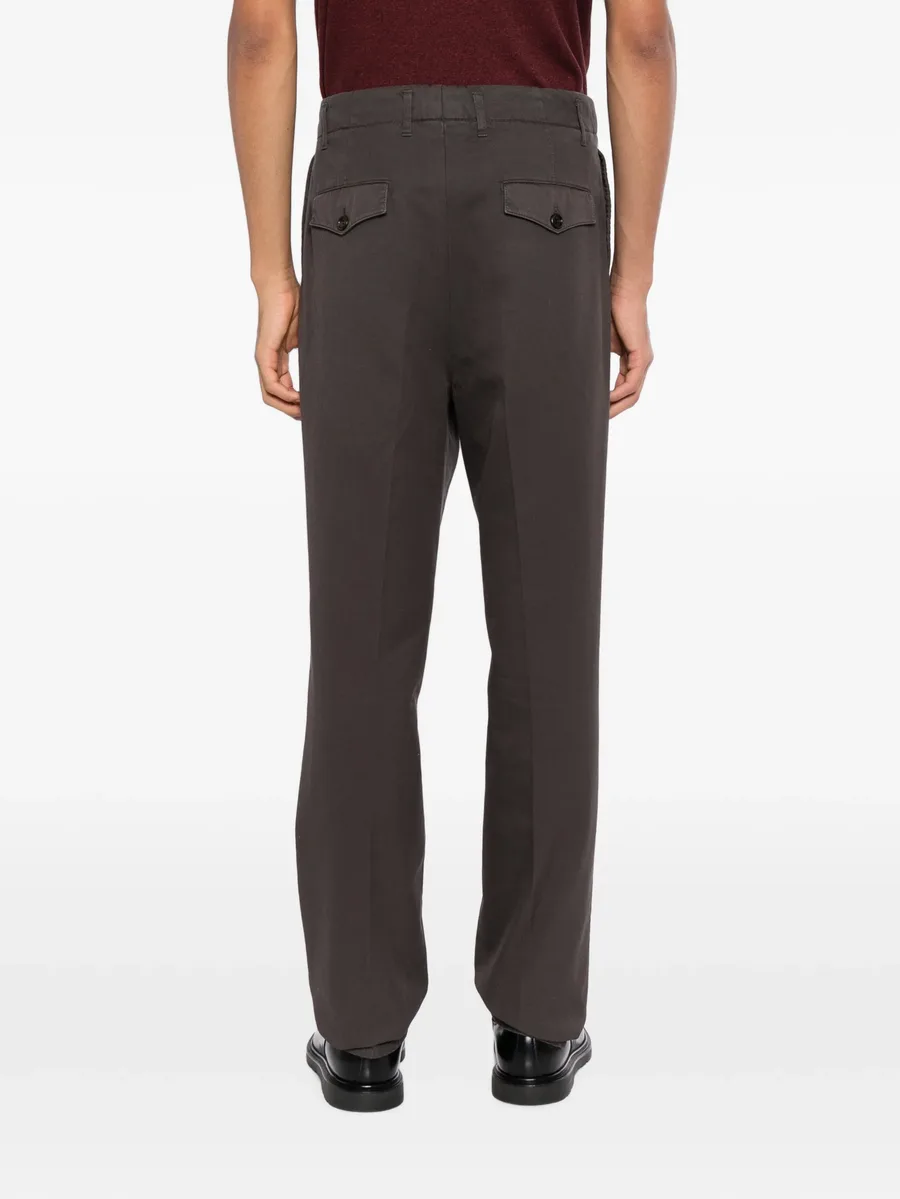 pleated-detail trousers 4