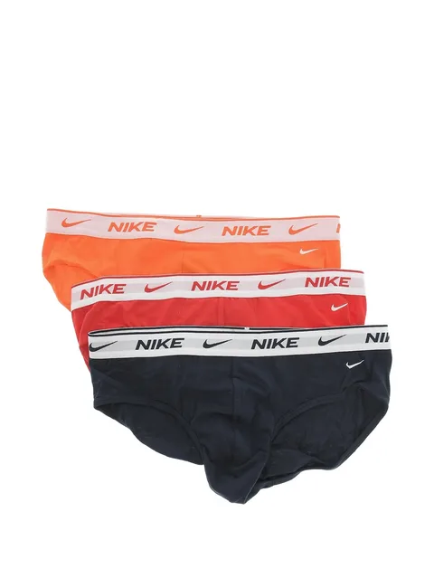 logo-waistband cotton-blend briefs (set of 3)