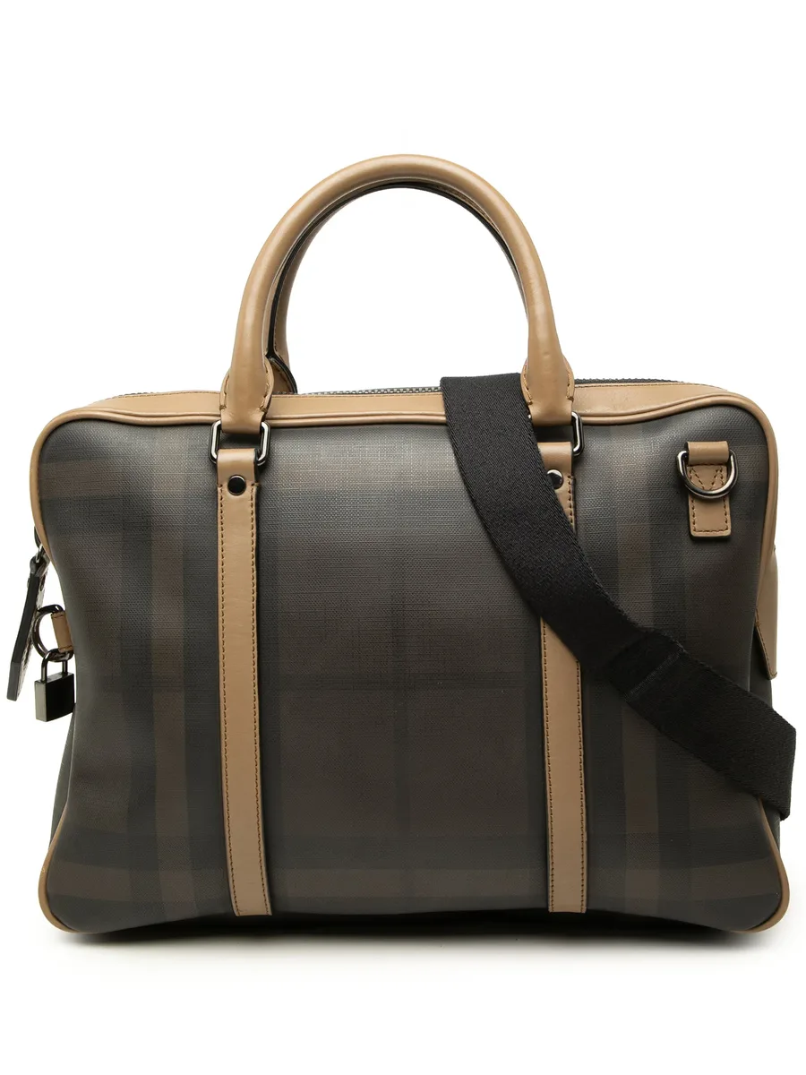2000-2017 Smoke Check Coated Canvas Clinton business bag 1