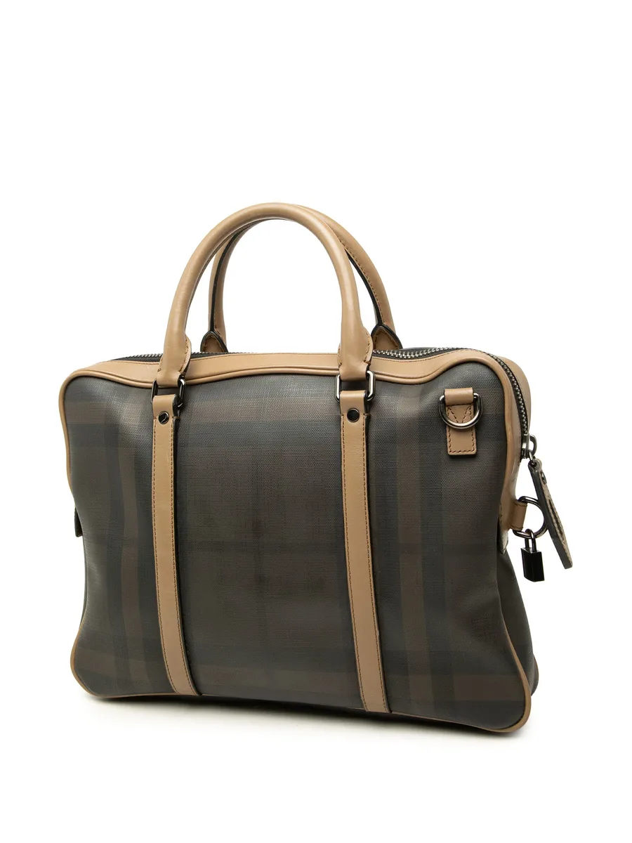 2000-2017 Smoke Check Coated Canvas Clinton business bag 3