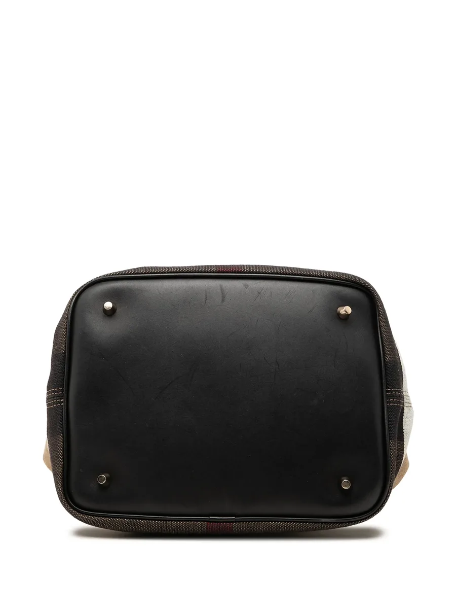 2015 House Check Canvas Ashby satchel 4
