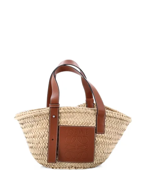 Basket Raffia Small tote bag