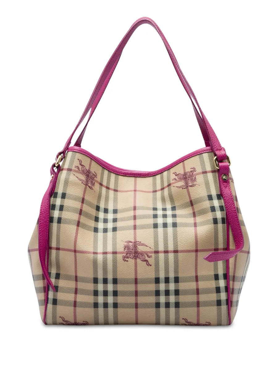 2000-2017 Small Haymarket Check Coated Canvas Canterbury tote bag 1