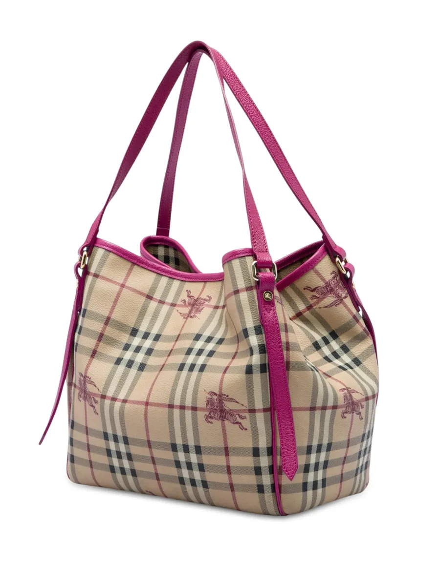 2000-2017 Small Haymarket Check Coated Canvas Canterbury tote bag 3