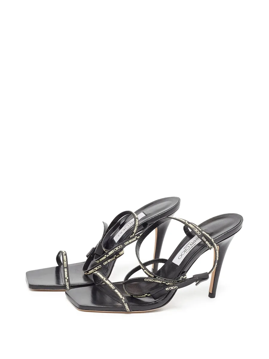 100mm leather sandals 3
