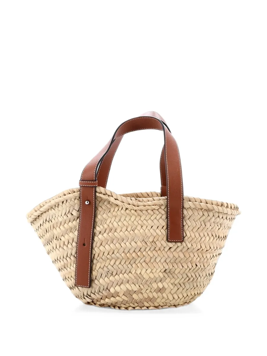 Basket Raffia Small tote bag 2