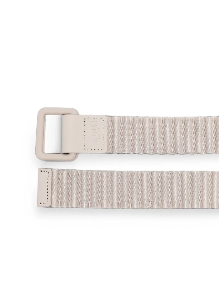pleated square-buckle belt 2