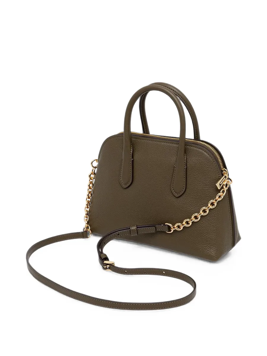 pebbled leather tote bag 2