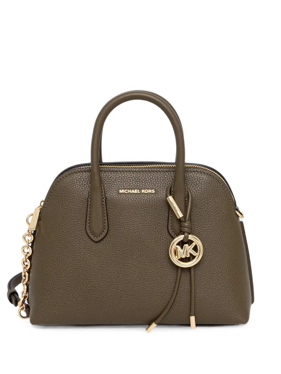 pebbled leather tote bag 1
