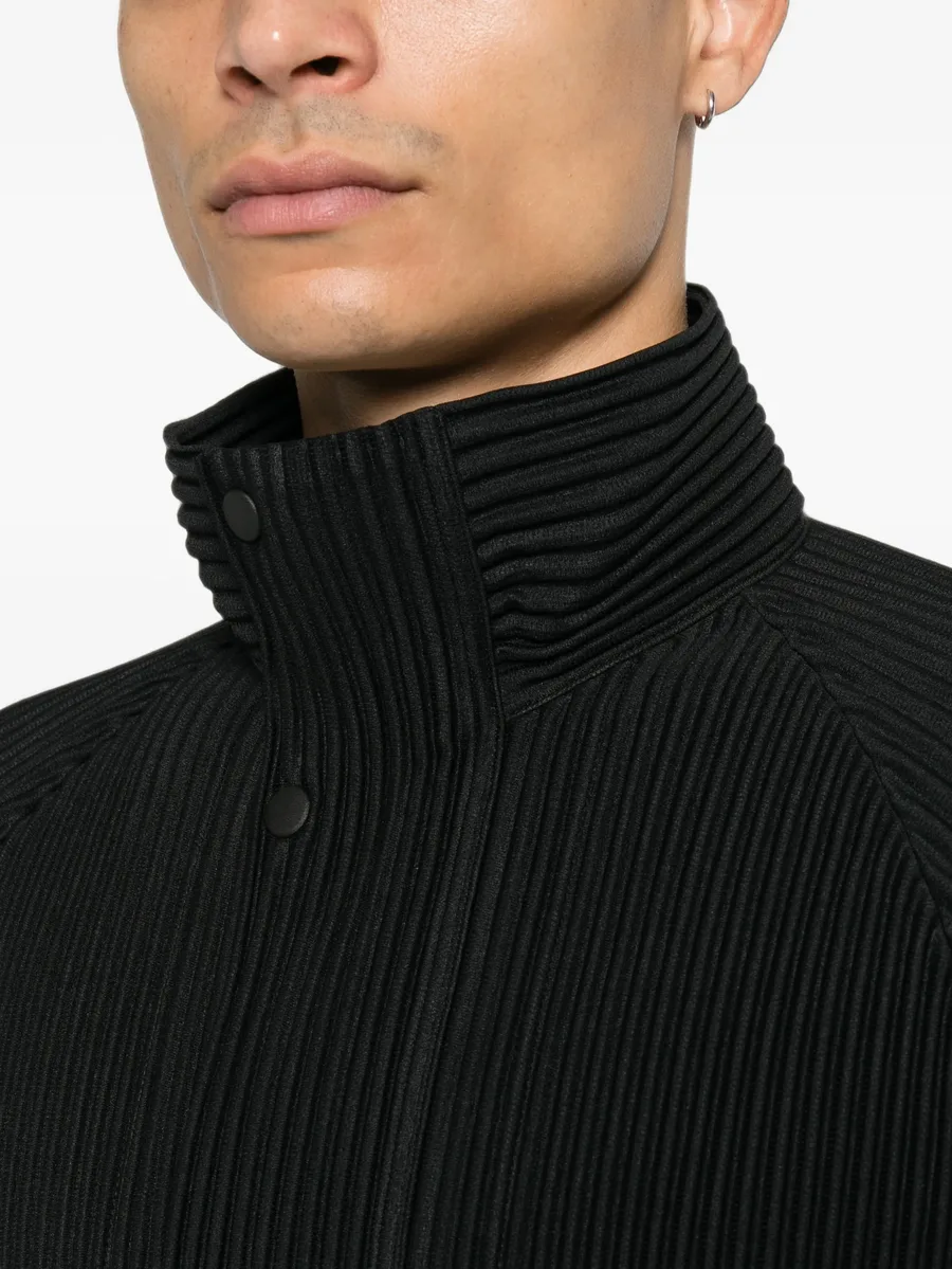 plissé-effect sweater 5