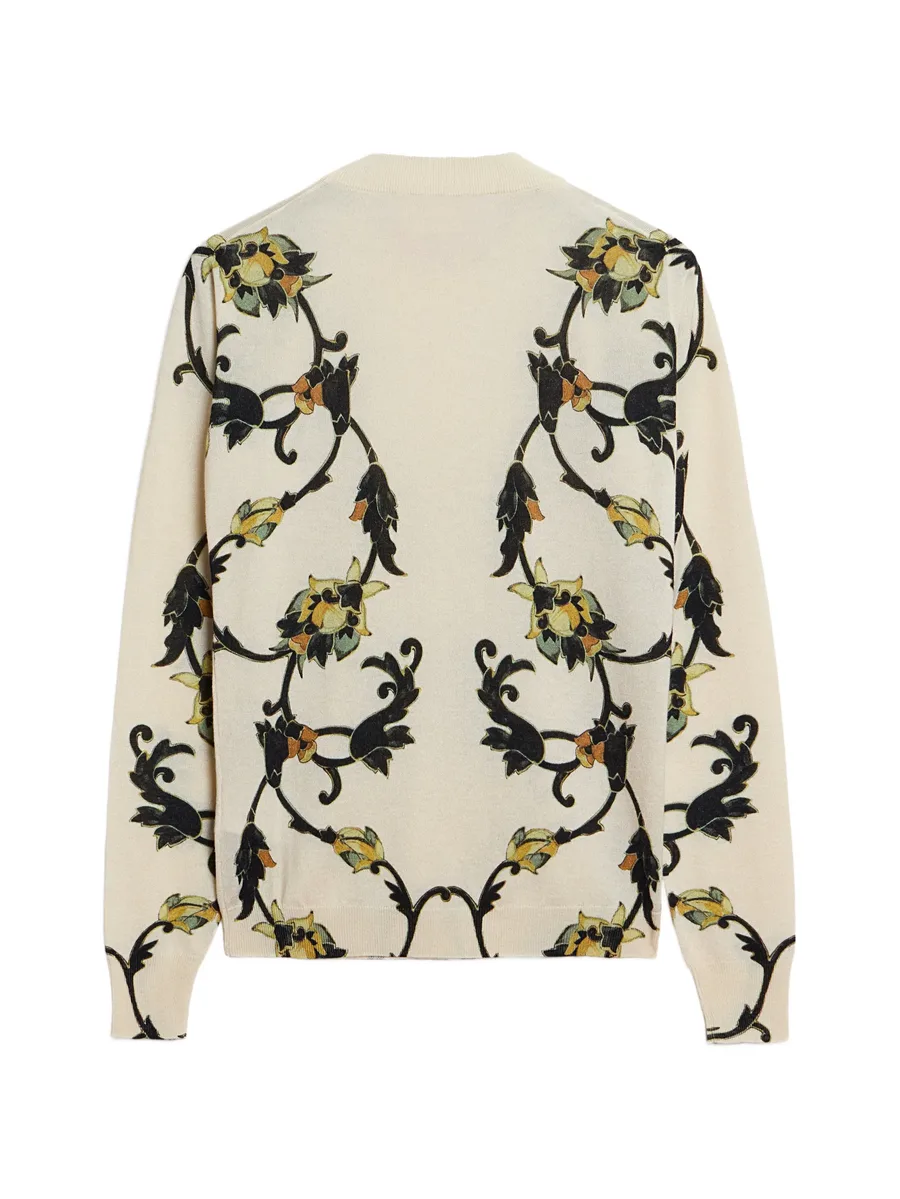 silky crew-neck sweater 5
