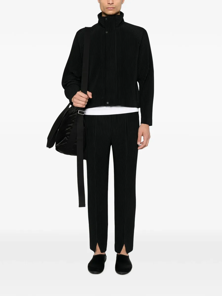 plissé-effect sweater 2