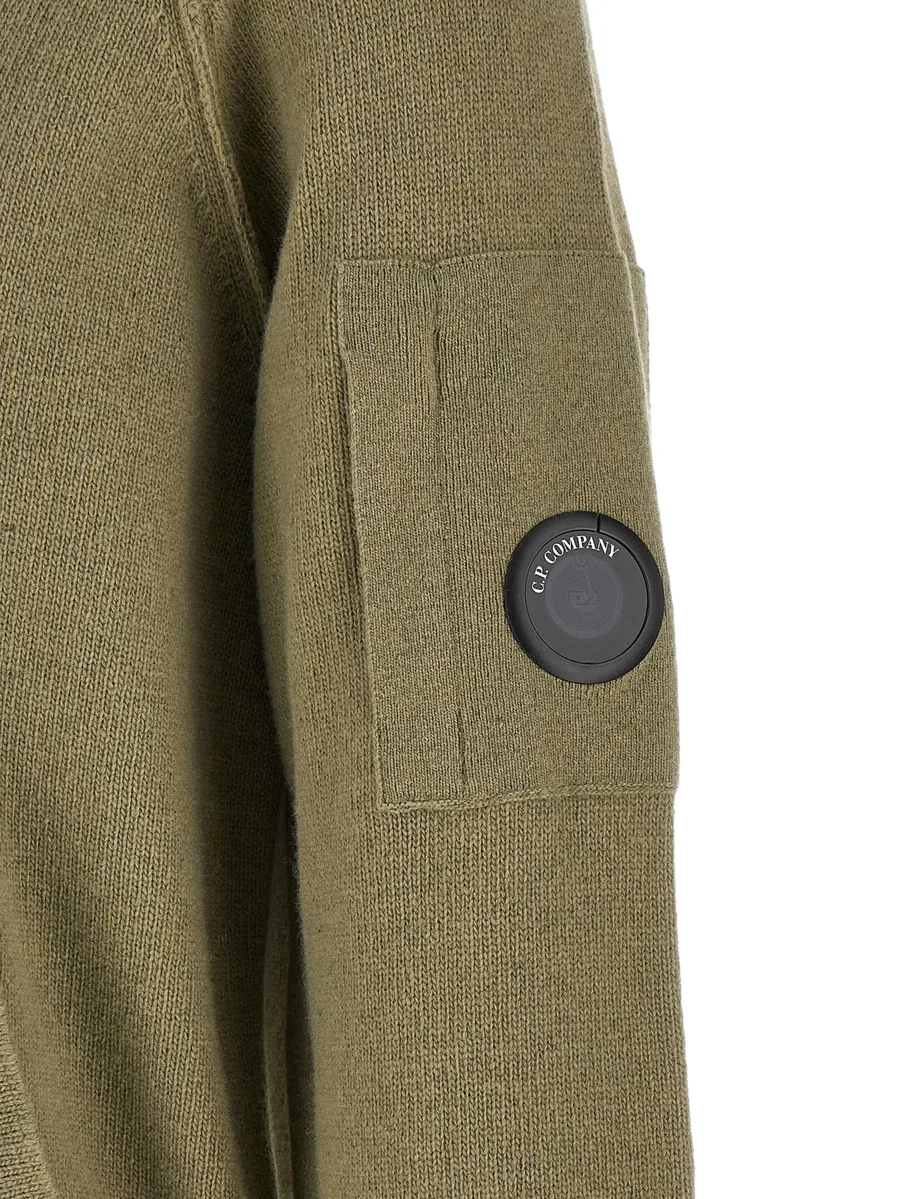 lambswool Lens full-zip sweater 5