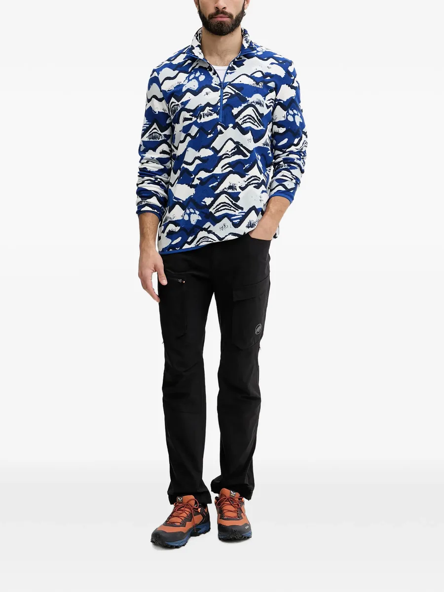 Paw Era 100 Print HZ M quarter-zip sweater 2