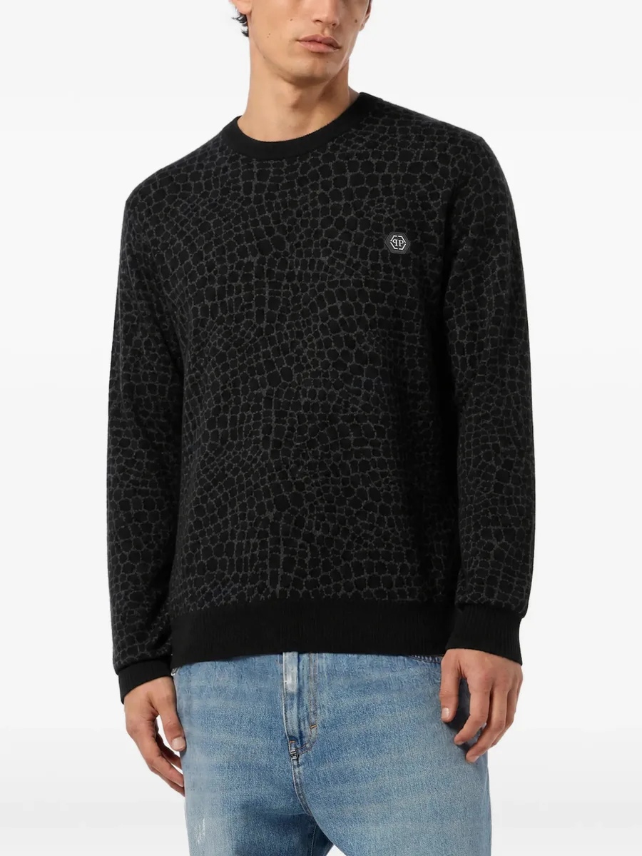 wool cashmere round-neck pullover Cocco 2