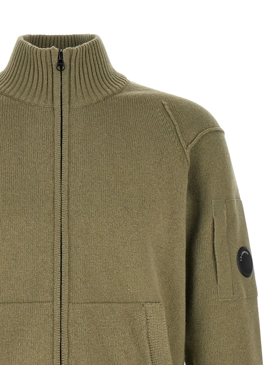 lambswool Lens full-zip sweater 3