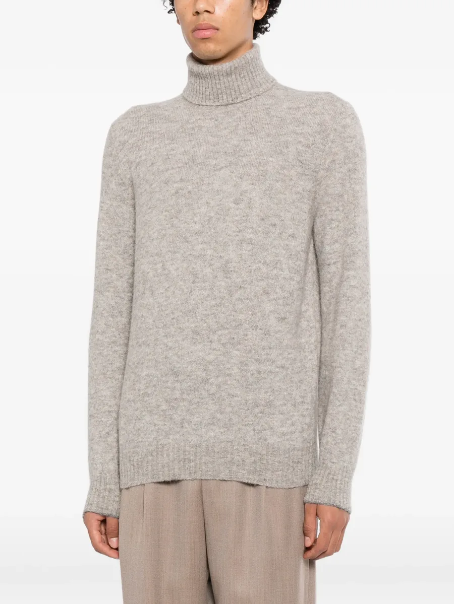 roll-neck knitted jumper 3