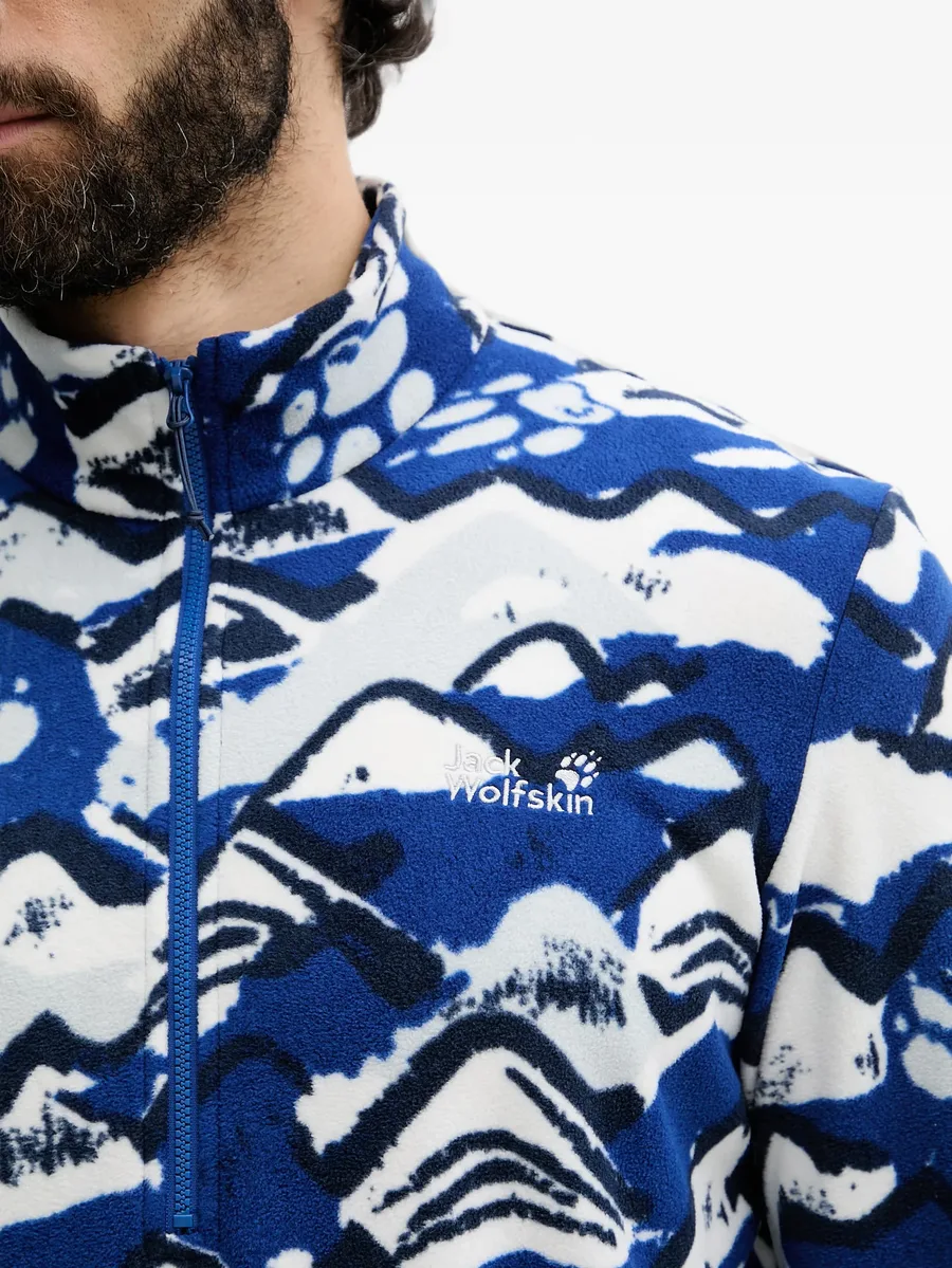 Paw Era 100 Print HZ M quarter-zip sweater 5