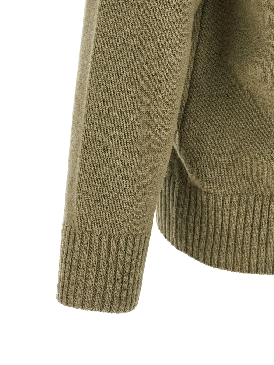 lambswool Lens full-zip sweater 4